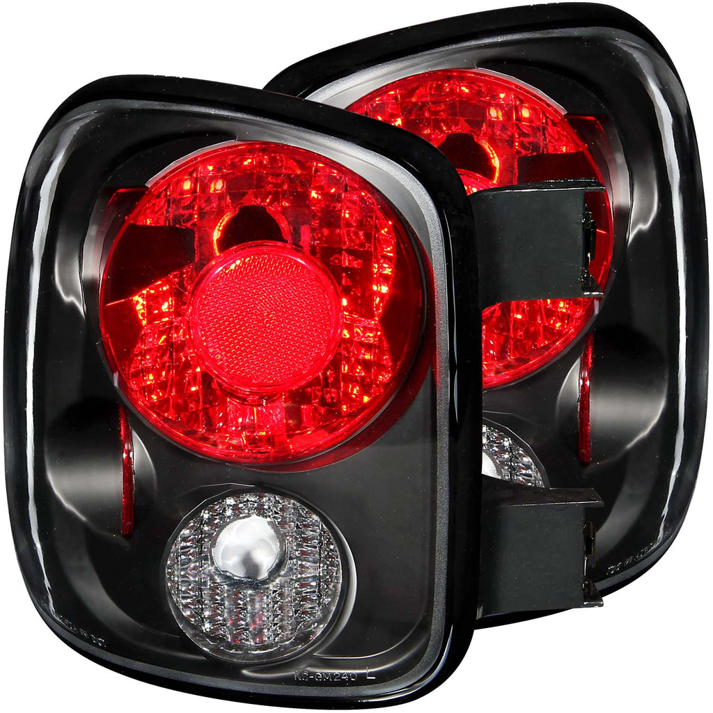 ANZO USA-211028 | Tail Light Assembly; Clear Lens; Black Housing;Pair