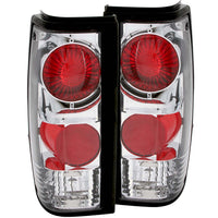 ANZO USA-211029 | Tail Light Assembly; Clear Lens; Chrome Housing;Pair