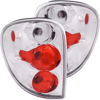ANZO USA-211035 | Tail Light Assembly; Clear Lens; Chrome Housing;Pair