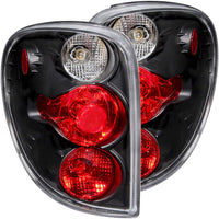ANZO USA-211036 | Tail Light Assembly; Clear Lens; Black Housing;Pair