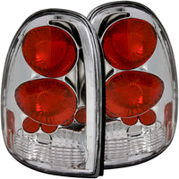 ANZO USA-211037 | Tail Light Assembly; Clear Lens; Chrome Housing;Pair