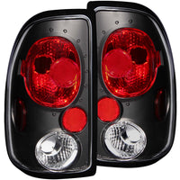 ANZO USA-211042 | Tail Light Assembly; Clear Lens; Black Housing;Pair