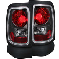 ANZO USA-211048 | Tail Light Assembly; Clear Lens; Black Housing;Pair