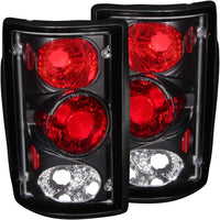 ANZO USA-211051 | Tail Light Assembly; Clear Lens; Black Housing;Pair