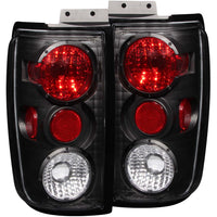 ANZO USA-211057 | Tail Light Assembly; Clear Lens; Black Housing;Pair
