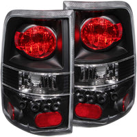 ANZO USA-211060 | Tail Light Assembly; Clear Lens; Black Housing;Pair