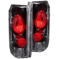 ANZO USA-211062 | Tail Light Assembly; Clear Lens; Black Housing;Pair