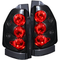 ANZO USA-211093 | Tail Light Assembly; Clear Lens; Black Housing;Pair