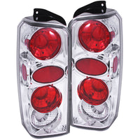 ANZO USA-211101 | Tail Light Assembly; Clear Lens; Chrome Housing;Pair