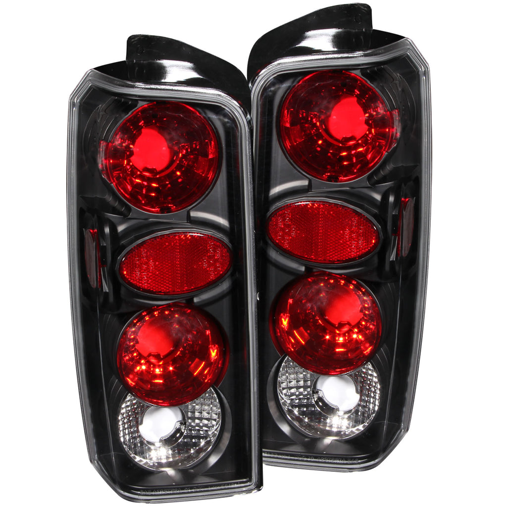 ANZO USA-211103 | Tail Light Assembly; Clear Lens; Black Housing;Pair