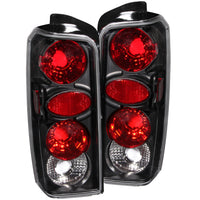 ANZO USA-211103 | Tail Light Assembly; Clear Lens; Black Housing;Pair