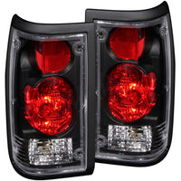 ANZO USA-211113 | Tail Light Assembly; Clear Lens; Black Housing;Pair