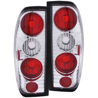 ANZO USA-211114 | Tail Light Assembly; Clear Lens; Chrome Housing;Pair