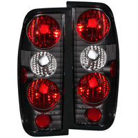 ANZO USA-211115 | Tail Light Assembly; Clear Lens; Black Housing;Pair