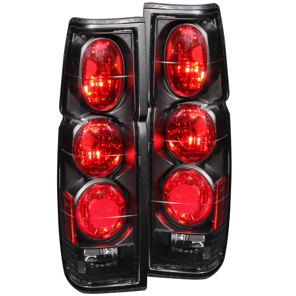 ANZO USA-211118 | Tail Light Assembly; Clear Lens; Black Housing;Pair