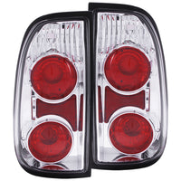 ANZO USA-211125 | Tail Light Assembly; Clear Lens; Chrome Housing;Pair