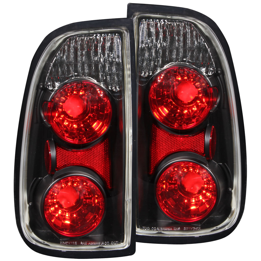 ANZO USA-211126 | Tail Light Assembly; Clear Lens; Black Housing;Pair