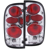 ANZO USA-211127 | Tail Light Assembly; Clear Lens; Chrome Housing;Pair