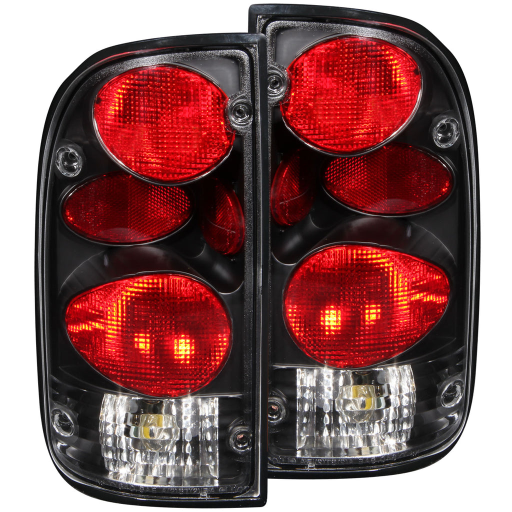 ANZO USA-211129 | Tail Light Assembly; Clear Lens; Black Housing;Pair