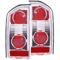 ANZO USA-211133 | Tail Light Assembly; Clear Lens; Chrome Housing;Pair