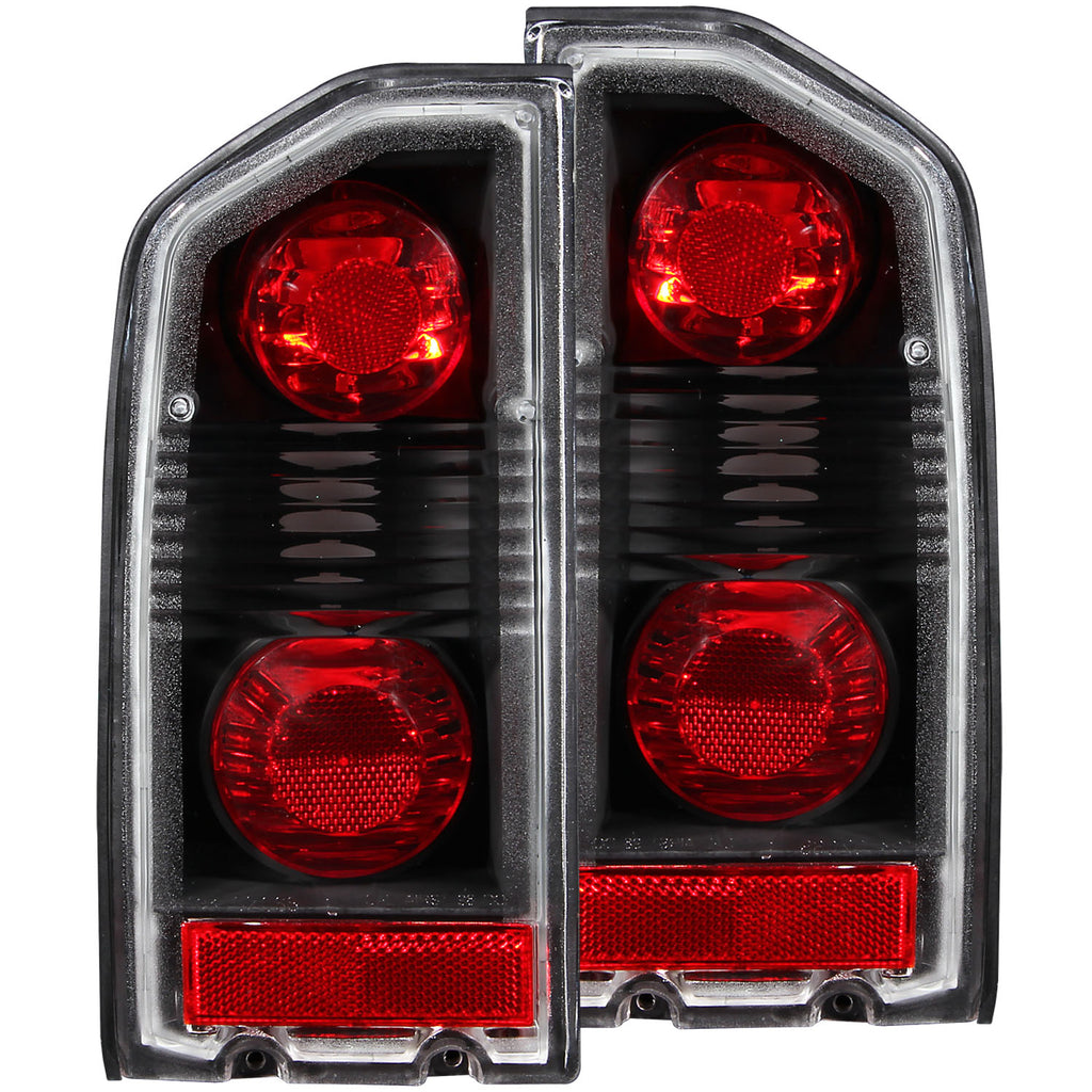 ANZO USA-211134 | Tail Light Assembly; Clear Lens; Black Housing;Pair