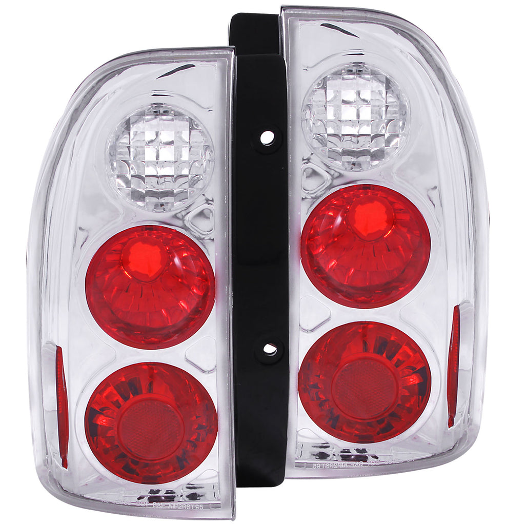 ANZO USA-211135 | Tail Light Assembly; Clear Lens; Chrome Housing;Pair