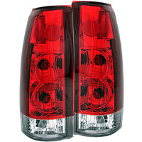 ANZO USA-211140 | Tail Light Assembly; Red/Clear Lens; G5;Pair