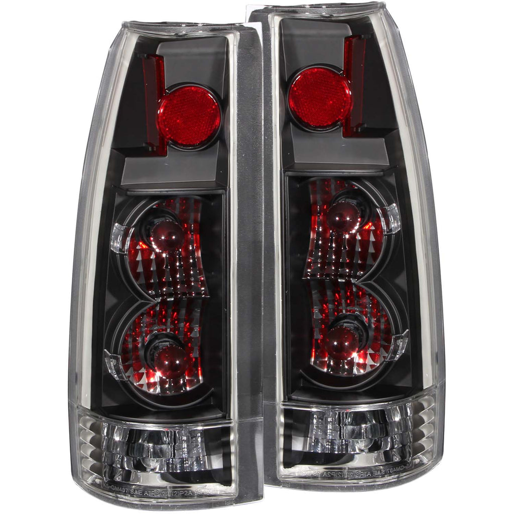 ANZO USA-211144 | Tail Light Assembly; Clear Lens; Black Housing;Pair 17 in. L x 15 in. W x 6 in. H;