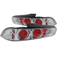 ANZO USA-221004 | Tail Light Assembly; Clear Lens; Chrome Housing;Pair