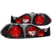 ANZO USA-221041 | Tail Light Assembly; Clear Lens; Black Housing;Pair