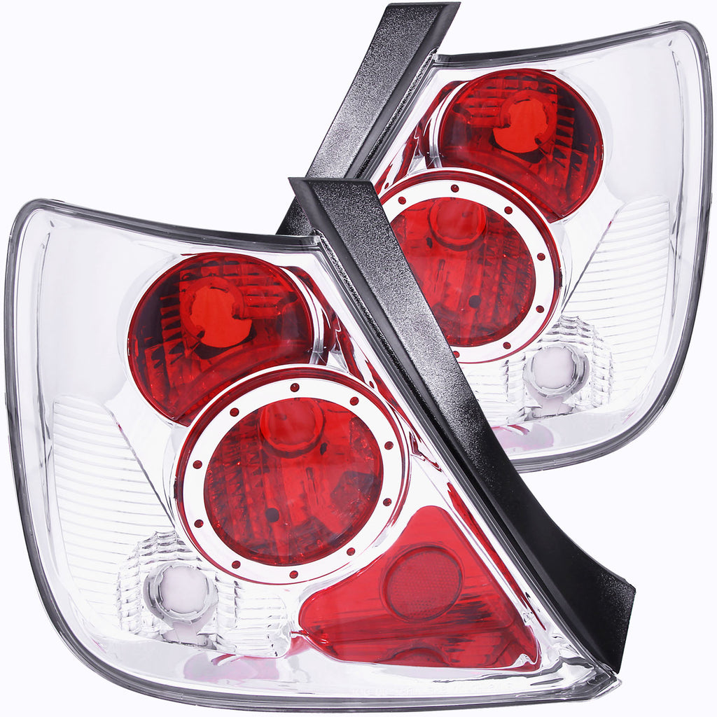 ANZO USA-221049 | Tail Light Assembly; Clear Lens; Chrome Housing;Pair