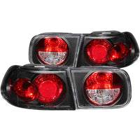 ANZO USA-221056 | Tail Light Assembly; Clear Lens; Black Housing;Pair