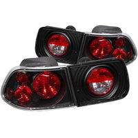 ANZO USA-221062 | Tail Light Assembly; Clear Lens; Black Housing;Pair