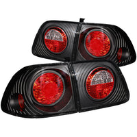 ANZO USA-221068 | Tail Light Assembly; Clear Lens; Black Housing;Pair