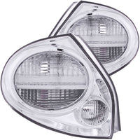 ANZO USA-221096 | Tail Light Assembly; Clear Lens; Chrome Housing;Pair
