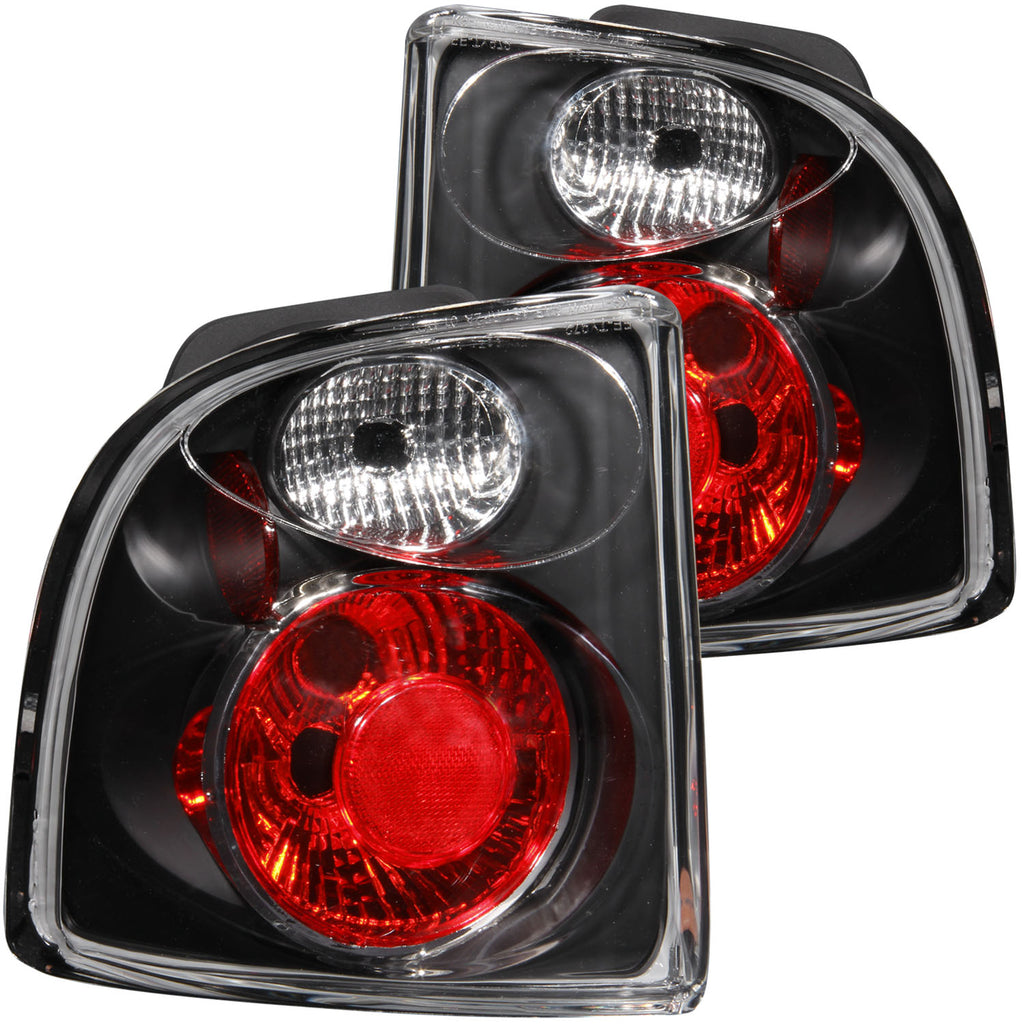 ANZO USA-221106 | Tail Light Assembly; Clear Lens; Black Housing;Pair