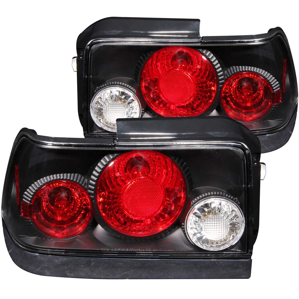 ANZO USA-221113 | Tail Light Assembly; Clear Lens; Black Housing;Pair