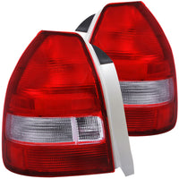 ANZO USA-221135 | Tail Light Assembly; Red/Clear Lens;Pair