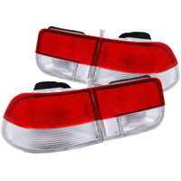 ANZO USA-221147 | Tail Light Assembly; Red/Clear Lens; OEM;Pair 4 pc.;