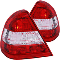 ANZO USA-221157 | Tail Light Assembly; Red/Clear Lens;Pair