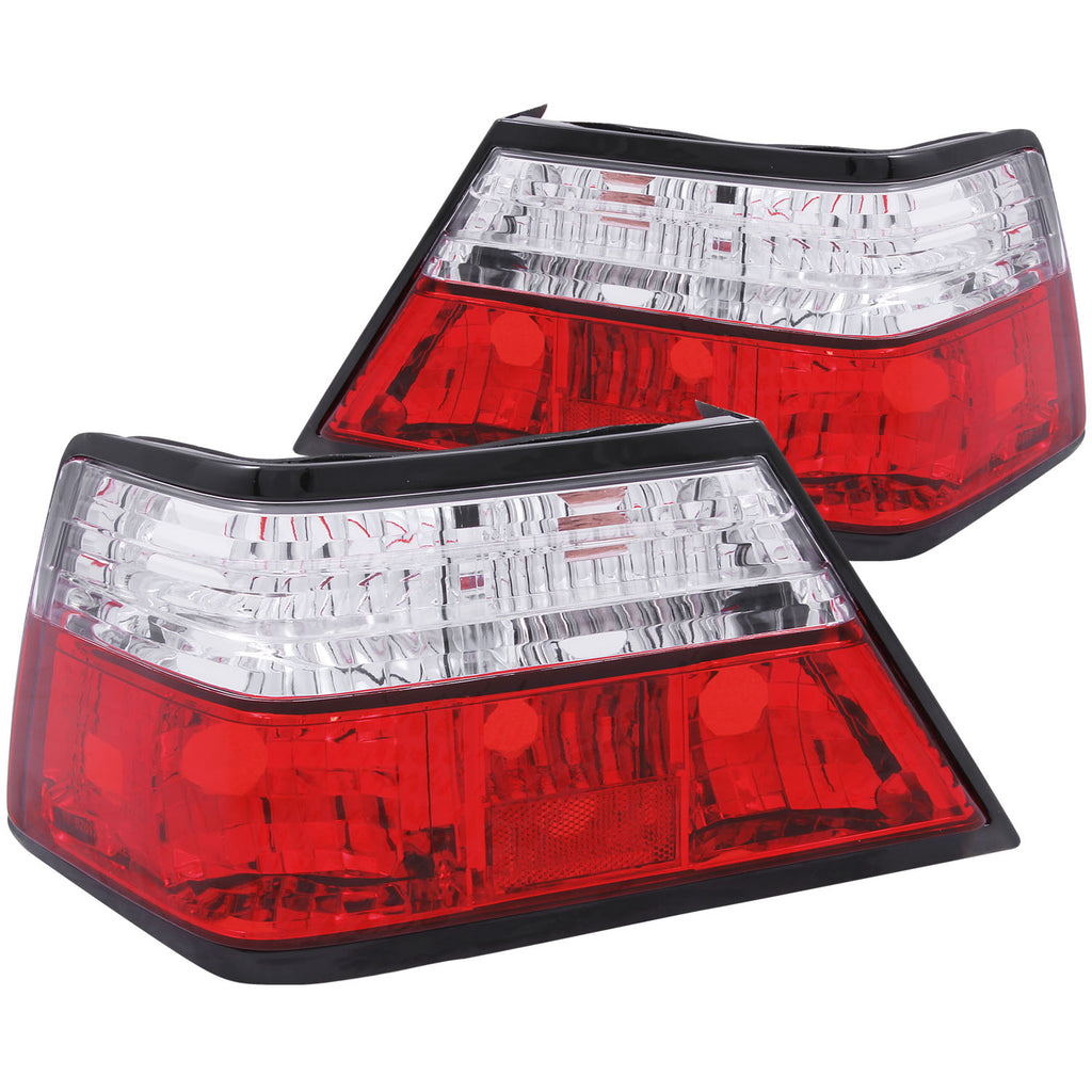 ANZO USA-221159 | Tail Light Assembly; Red/Clear Lens;Pair