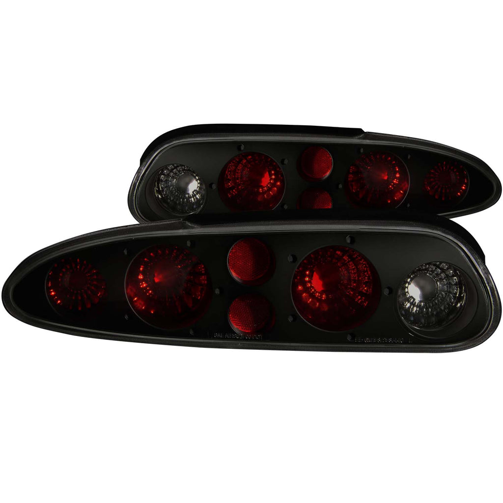 ANZO USA-221175 | Tail Light Assembly; Dark Smoke Lens;Pair