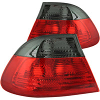 ANZO USA-221202 | Tail Light Assembly; Red/Smoke Lens; Outer;Pair
