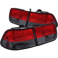 ANZO USA-221206 | Tail Light Assembly; Red/Smoke Lens;Pair