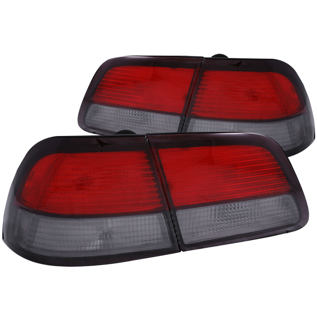 ANZO USA-221209 | Tail Light Assembly; Red/Smoke Lens;Pair