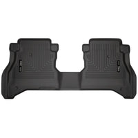 Husky Liners 14881 | Husky Liners 2nd Seat Floor Liner, Fits 20-C GLADIATOR 2ND SEAT FLOOR LINER BLACK WEATHERBEATER SERIES