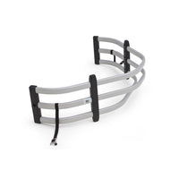 AMP Research 74809-00A Silver BedXTender HD Moto for 04-12 Colorado/Canyon 1996-2004 Sonoma 1987-2011 Dodge Dakota 1998-2017 Nissan Frontier 00-06 Toyota Tundra 05-15 Toyota Tacoma 1998-2006 Mazda B-Series 07-09 Mitsubishi Raider Standard Bed