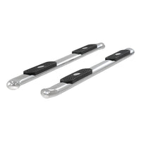 4" Polished Stainless Oval Side Bars Select Toyota Tundra