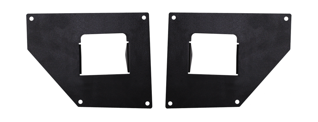 Go Rhino - 231151T - BRJ40 Light Plates for Straight End Caps (3in)