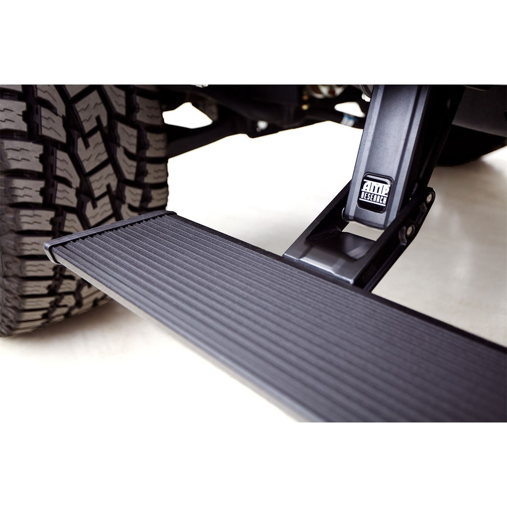AMP Research 78154-01A PowerStep Xtreme Running Boards Plug N Play System for 2014-2018 Silverado/Sierra 1500 (Incl 2019 Silverado LD/Sierra Limited) 2015-2019 Silverado/Sierra 2500/3500 Excludes Dually Double/Crew Cab